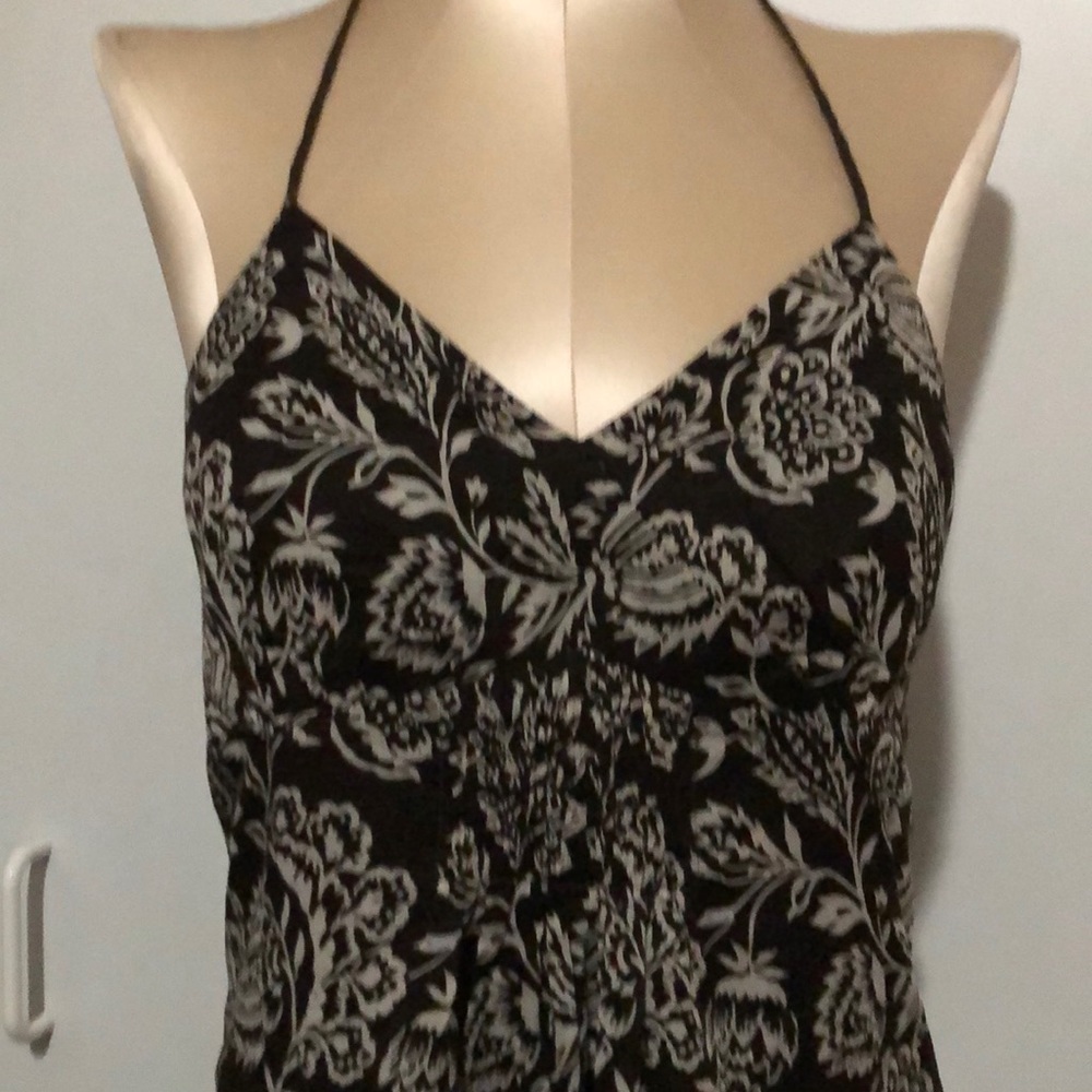 Ann Taylor 2, Brown floral cotton dress